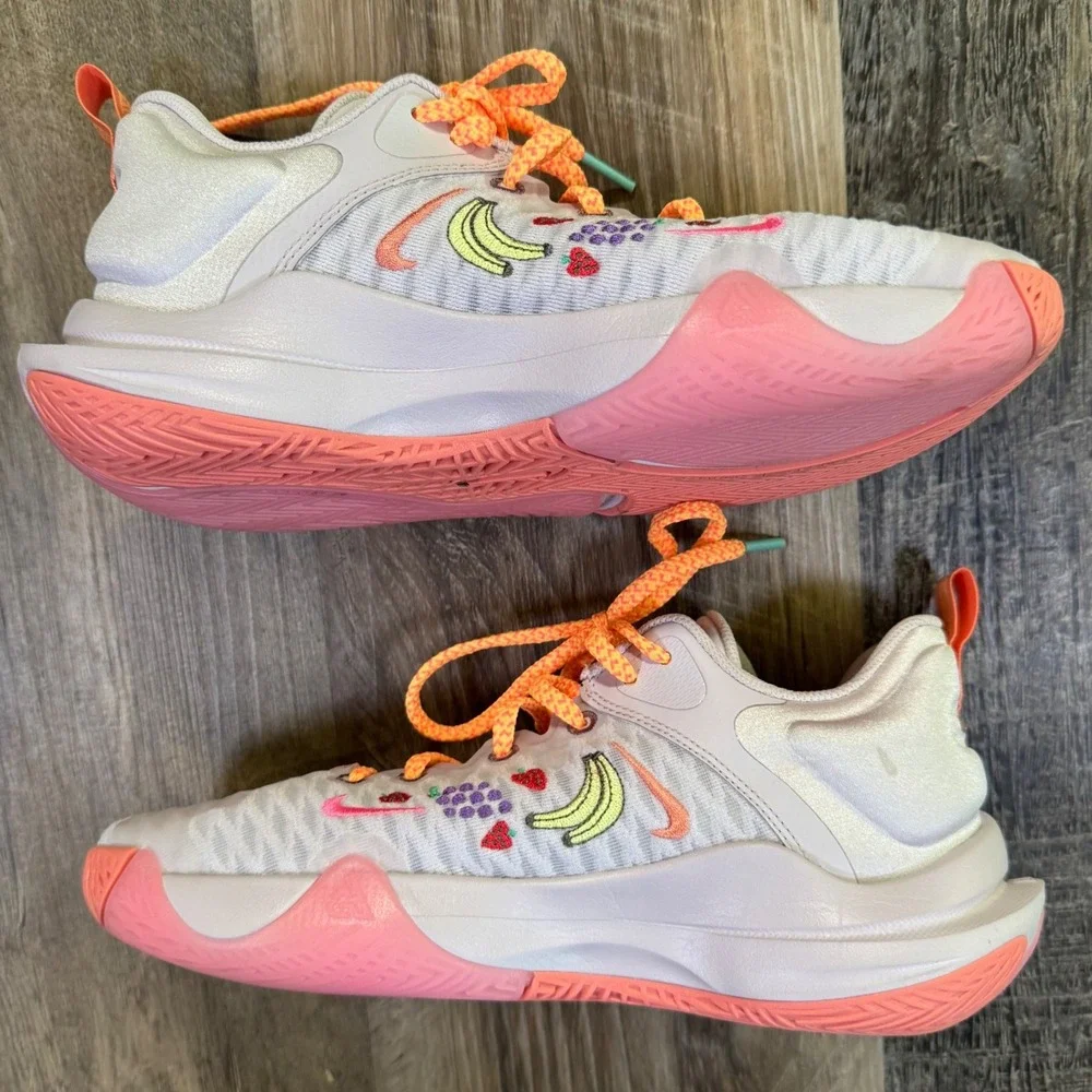 NEW Nike Giannis Immortality GS Shoes Men 6.5 Women 8 Pink Super Smoothie